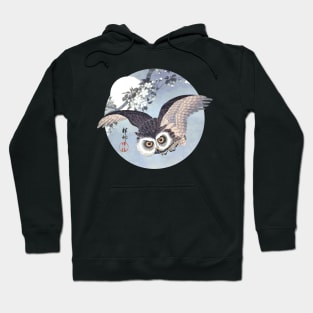 Ukiyo-e Owl Hoodie